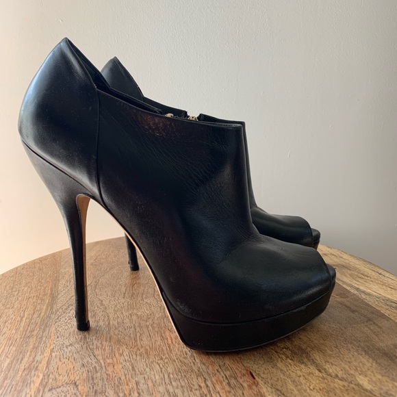 Gucci peep toe booties - Picture 1 of 8